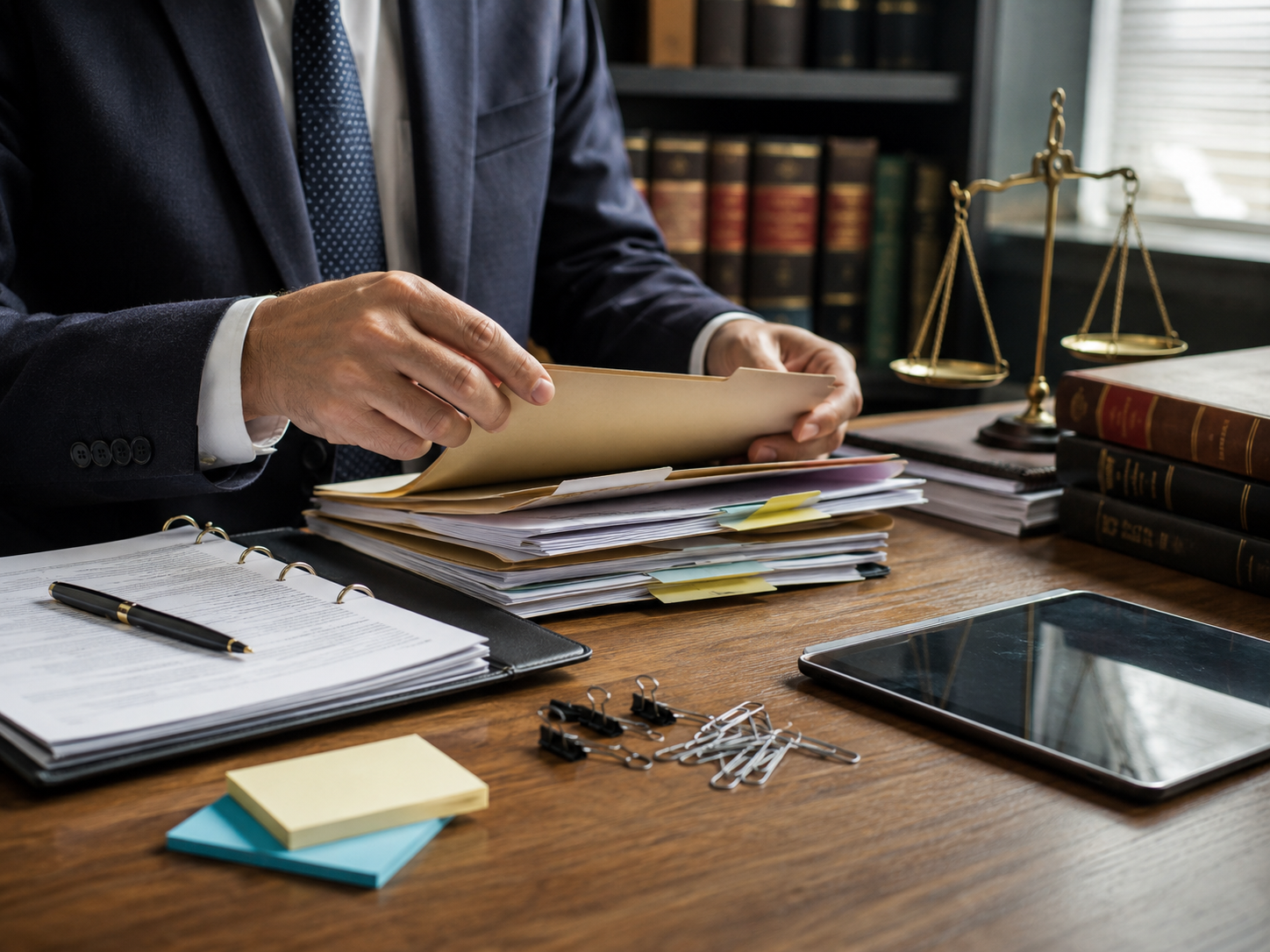 Organizing Records Before a Legal Meeting: A Simple Filing Method